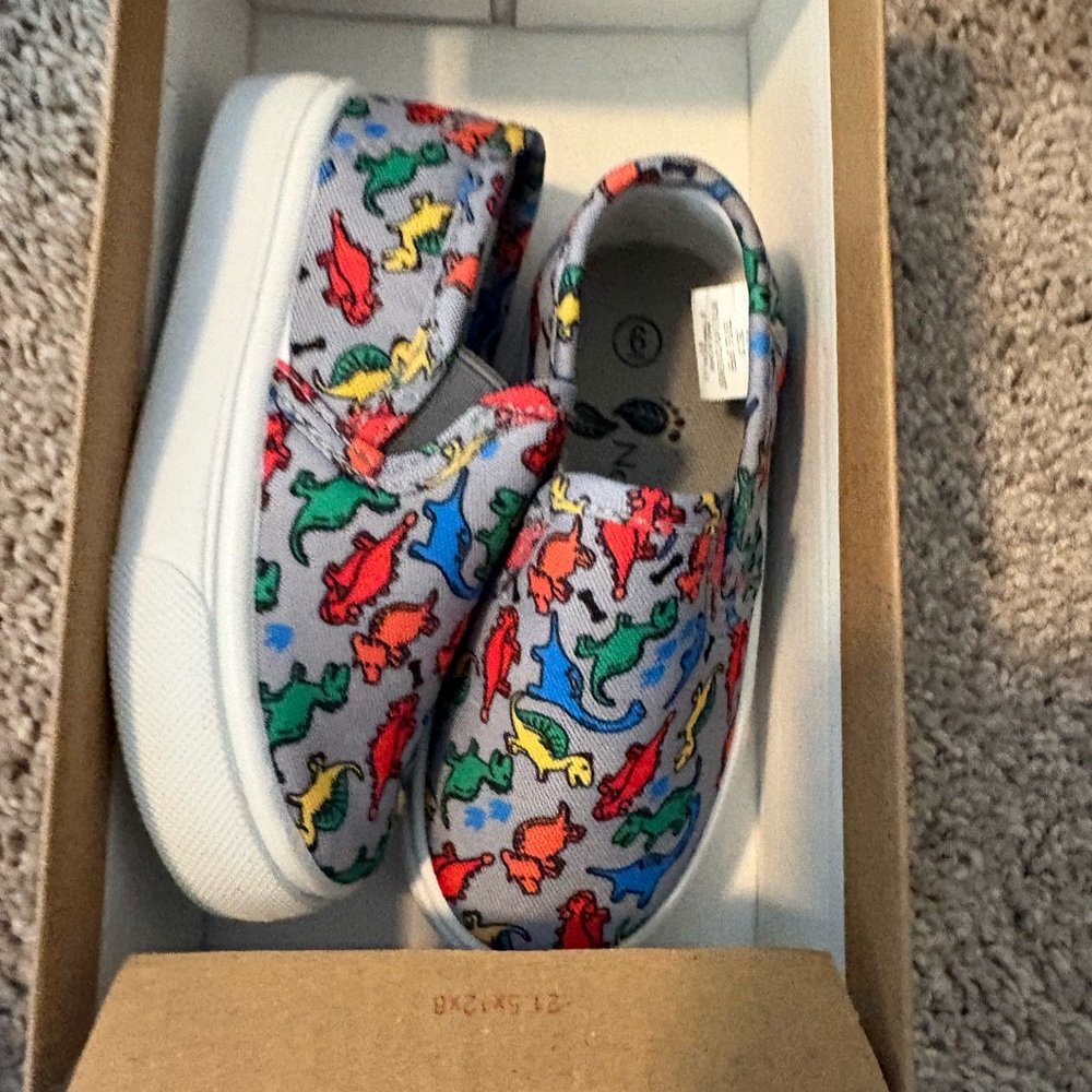 Colorful Dinosaur Kids Shoes